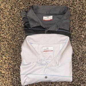 Grand Slam Men’s Polo Pack - White and Charcoal